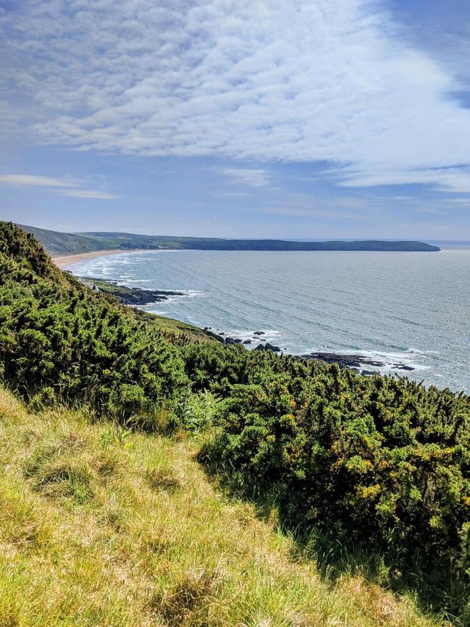 2 Putsborough - Luxury Apartment At Byron Woolacombe, Only 4 Minute Walk To Woolacombe Beach! Kültér fotó